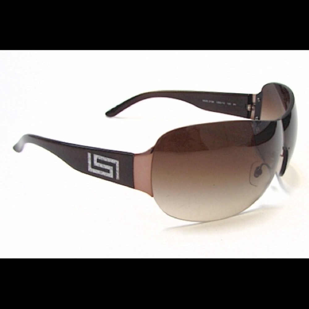 Versace 2108 Sunglasses Dark Brown Chocolate